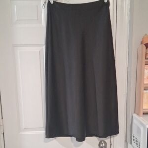 J Mclaughlin Chic Black Maxi Slip Skirt for Women